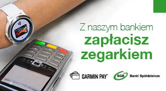 garmin pay SGB - zapłacisz zegarkiem